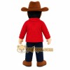 Cowboy Character Mascot Costume Cowboy Character Mascot Costume