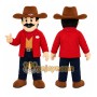 Cowboy Character Mascot Costume