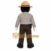 Explorer Man Mascot Costume Explorer Man Mascot Costume