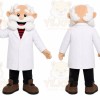 Scientist Character Mascot Costume