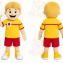 Yellow Shirt Boy Mascot Costume