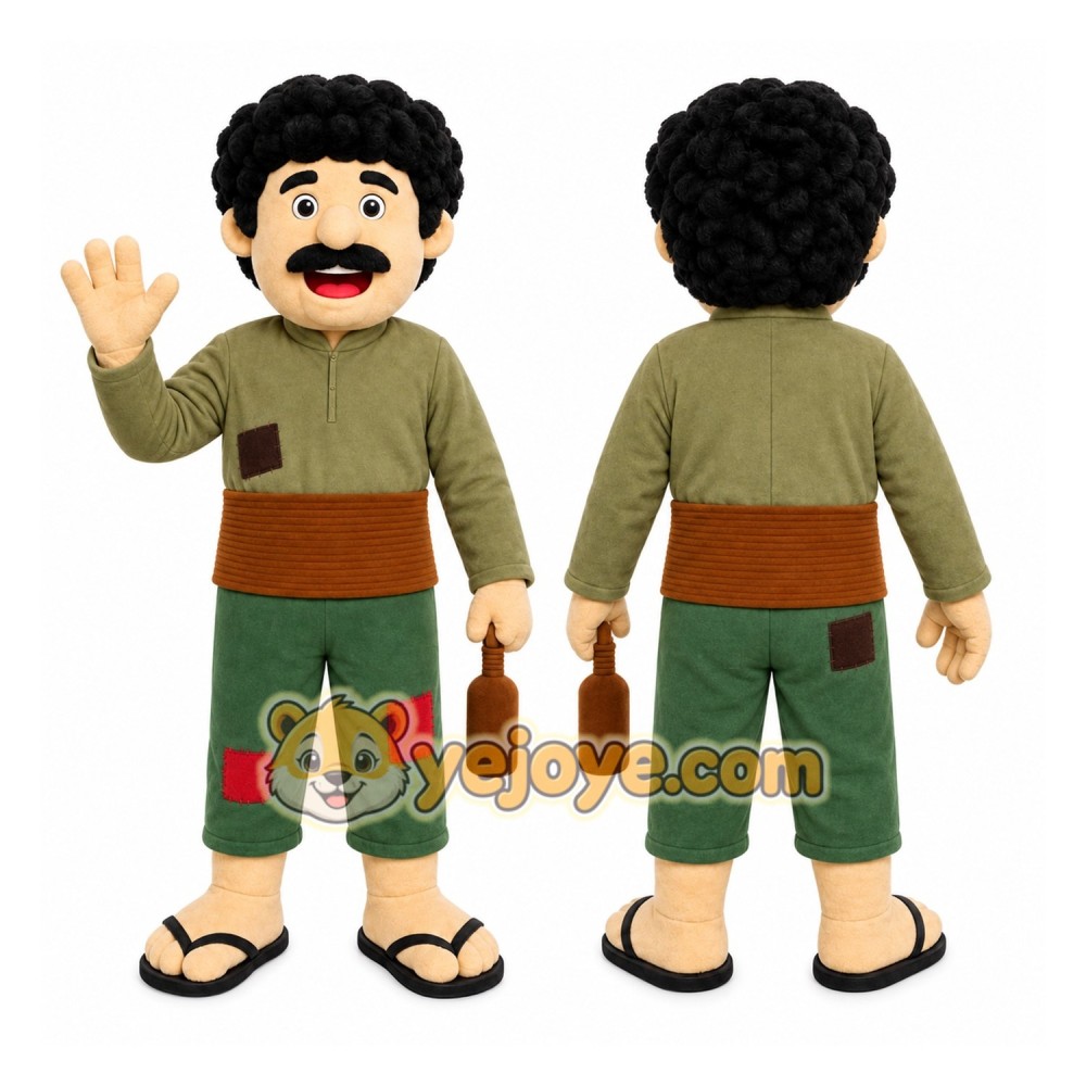 Caveman Mascot Costume Caveman Mascot Costume