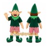Green Elf Mascot Costume