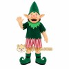 Green Elf Mascot Costume