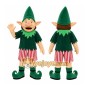 Green Elf Mascot Costume