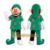 Festive Elf Boy Mascot Costume Festive Elf Boy Mascot Costume