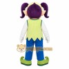 Purple Hair Elf Mascot Costume
