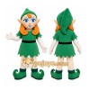 Elf Girl Mascot Costume