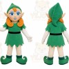 Elf Girl Mascot Costume