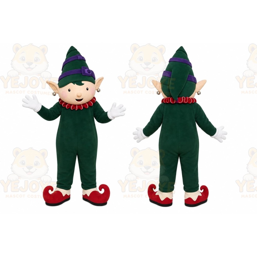 Christmas Elf Mascot Costume