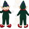 Christmas Elf Mascot Costume