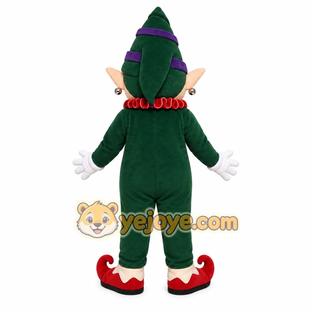 Christmas Elf Mascot Costume