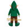 Green Elf Boy Mascot Costume