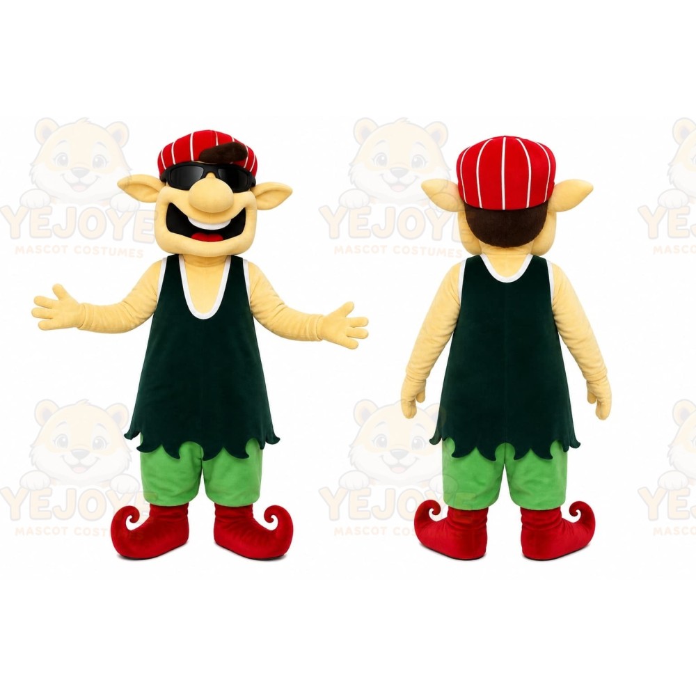 Dark Elf Character Mascot Costume