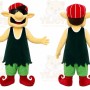 Dark Elf Character Mascot Costume