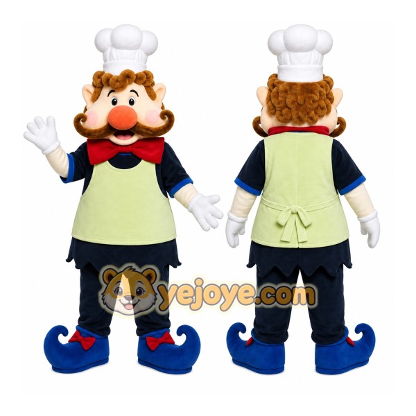 Chef Elf Mascot Costume