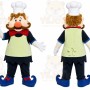 Chef Elf Mascot Costume