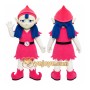 Pink Elf Girl Mascot Costume