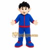 Blue Red Boy Mascot Costume