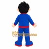 Blue Red Boy Mascot Costume