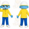Yellow Raincoat Character Mascot Costume