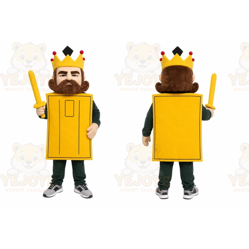 King Playing Card Mascot Costume