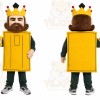 King Playing Card Mascot Costume