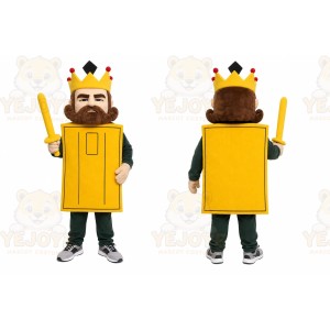 King Playing Card Mascot Costume