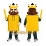 King Playing Card Mascot Costume