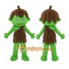 Green Leaf Girl Mascot Costume Green Leaf Girl Mascot Costume