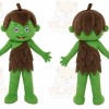 Green Leaf Girl Mascot Costume