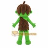 Green Leaf Girl Mascot Costume Green Leaf Girl Mascot Costume