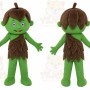 Green Leaf Girl Mascot Costume