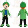 Green Clown Mascot Costume