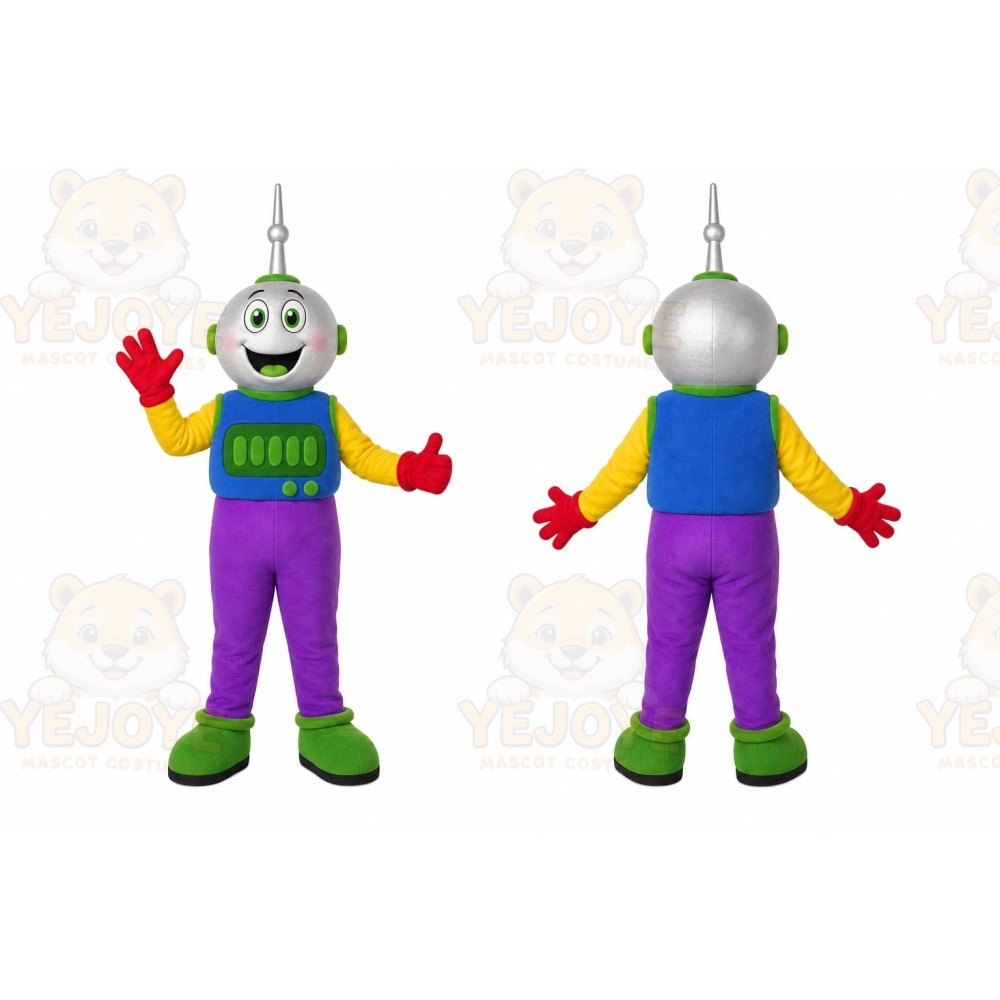 Robot Alien Mascot Costume