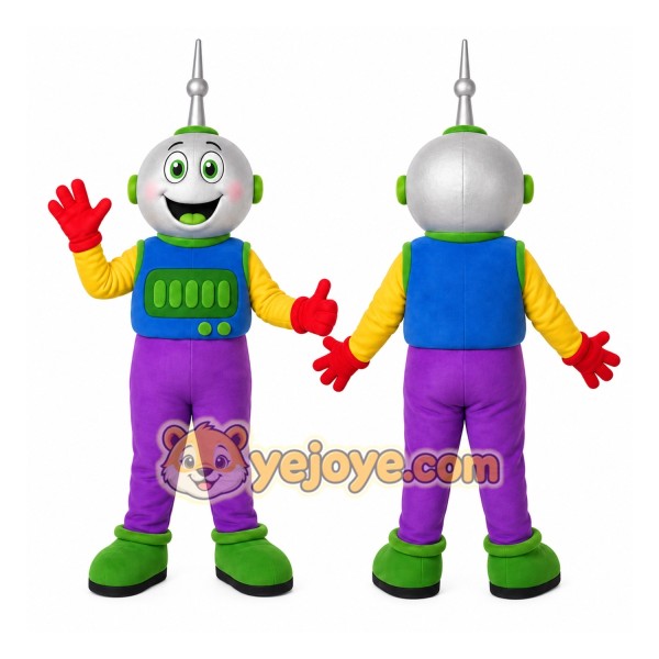 Robot Alien Mascot Costume