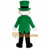 Green Leprechaun Mascot Costume Green Leprechaun Mascot Costume