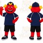 Red Imp/Devil Mascot Boy Mascot Costume