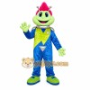 Blue Green Jester Mascot Costume Blue Green Jester Mascot Costume