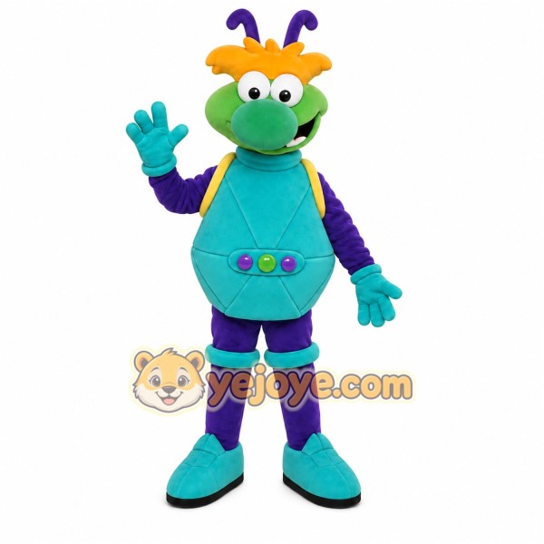 Green Bug Mascot Costume Green Bug Mascot Costume