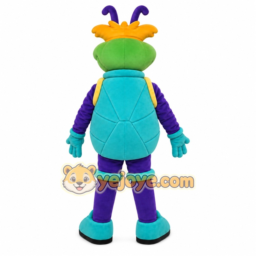Green Bug Mascot Costume Green Bug Mascot Costume