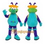 Green Bug Mascot Costume