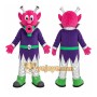 Pink Monster Mascot Costume