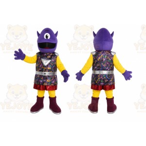 One-Eyed Alien Mascot Costume