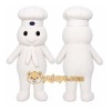 White Chef Octopus Mascot Costume White Chef Octopus Mascot Costume