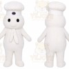 White Chef Octopus Mascot Costume