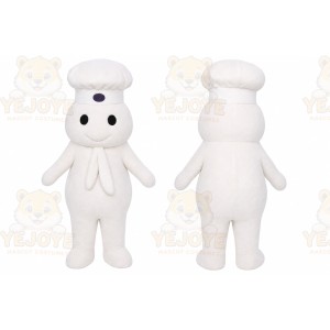 White Chef Octopus Mascot Costume