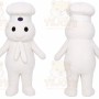 White Chef Octopus Mascot Costume