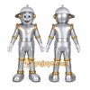 Silver Robot Mascot Costume