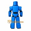 Blue Robot Mascot Costume Blue Robot Mascot Costume